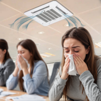 Czy w biurze włączono klimatyzację? Czy w biurze włączono klimatyzację?